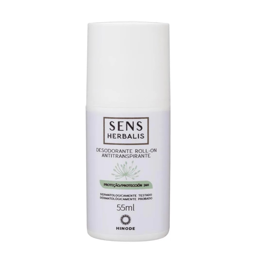 Desodorante Roll-On Antitranspirante Sens Herbalis Hinode 55Ml