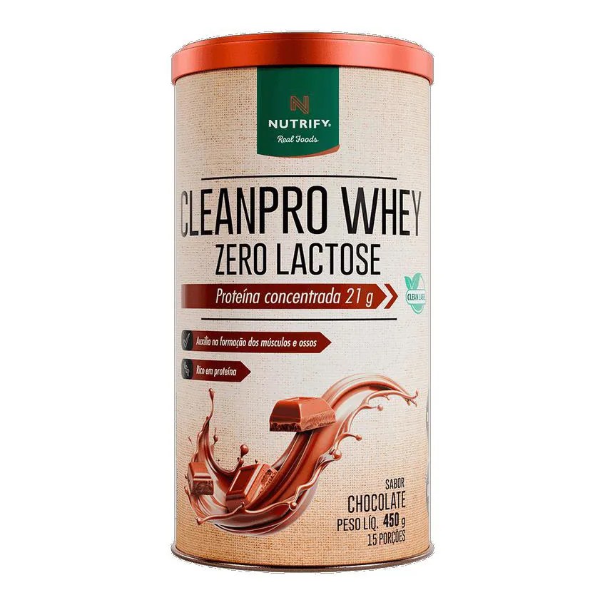 Cleanpro Whey - Zero Lactose (450g) - Chocolate