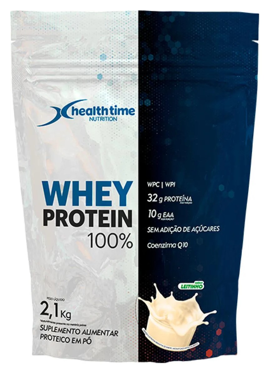 Whey Protein 100% Refil (2,1kg) - Leitinho