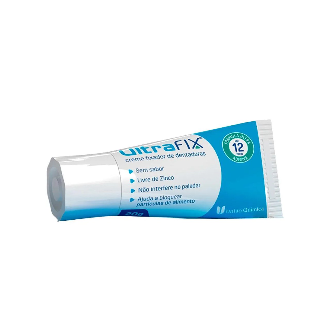 Creme Fixador de Dentadura UltraFix Sem Sabor 20g