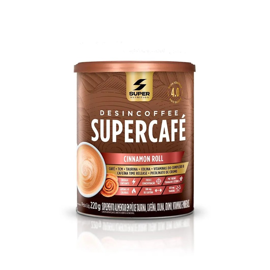 Desincoffee Supercafé Cinnamon Roll Desinchá 220g