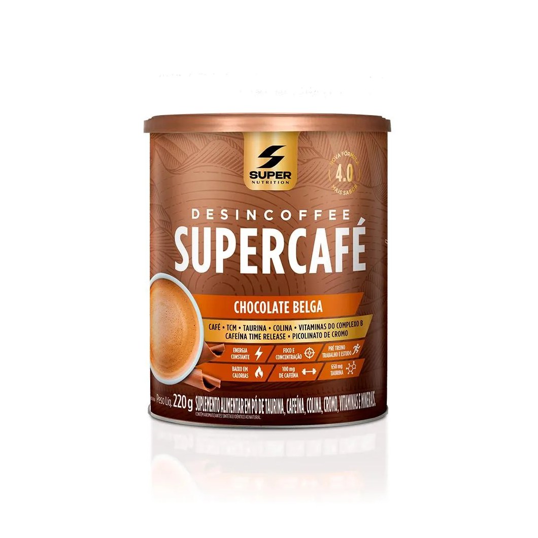 Desincoffee Supercafé Chocolate Belga Desinchá 220g