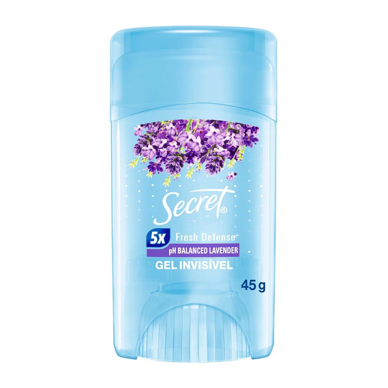Desodorante Twist Stick em Gel Secret pH Balanceado Lavander 48h 45g