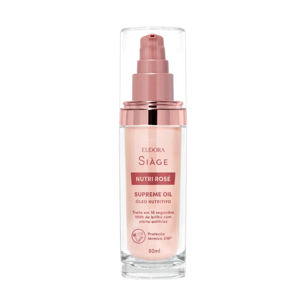 Óleo Capilar Siàge Nutri Rose 60ml