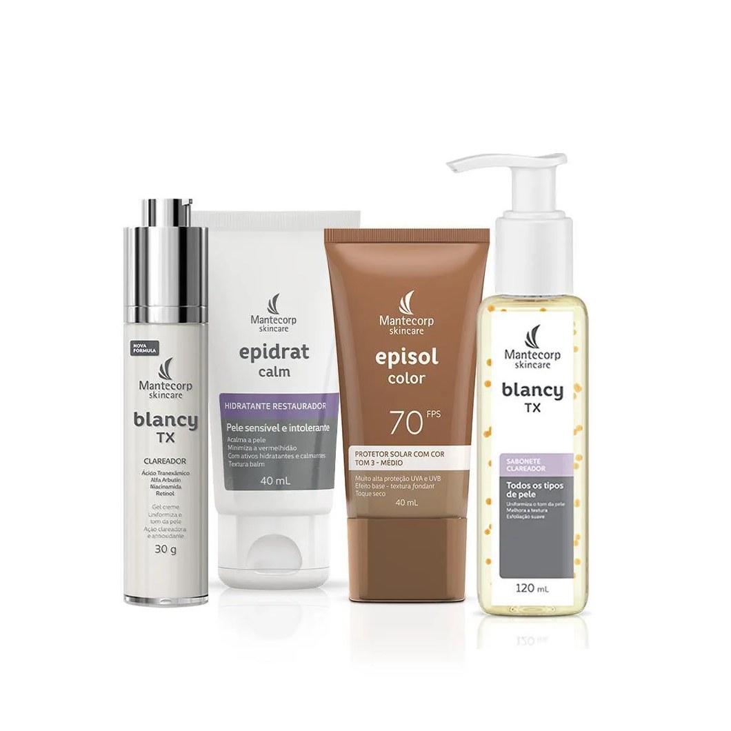 Kit Ilumine-Se Blancy Tx + Epidrat + Episol Color Tom3