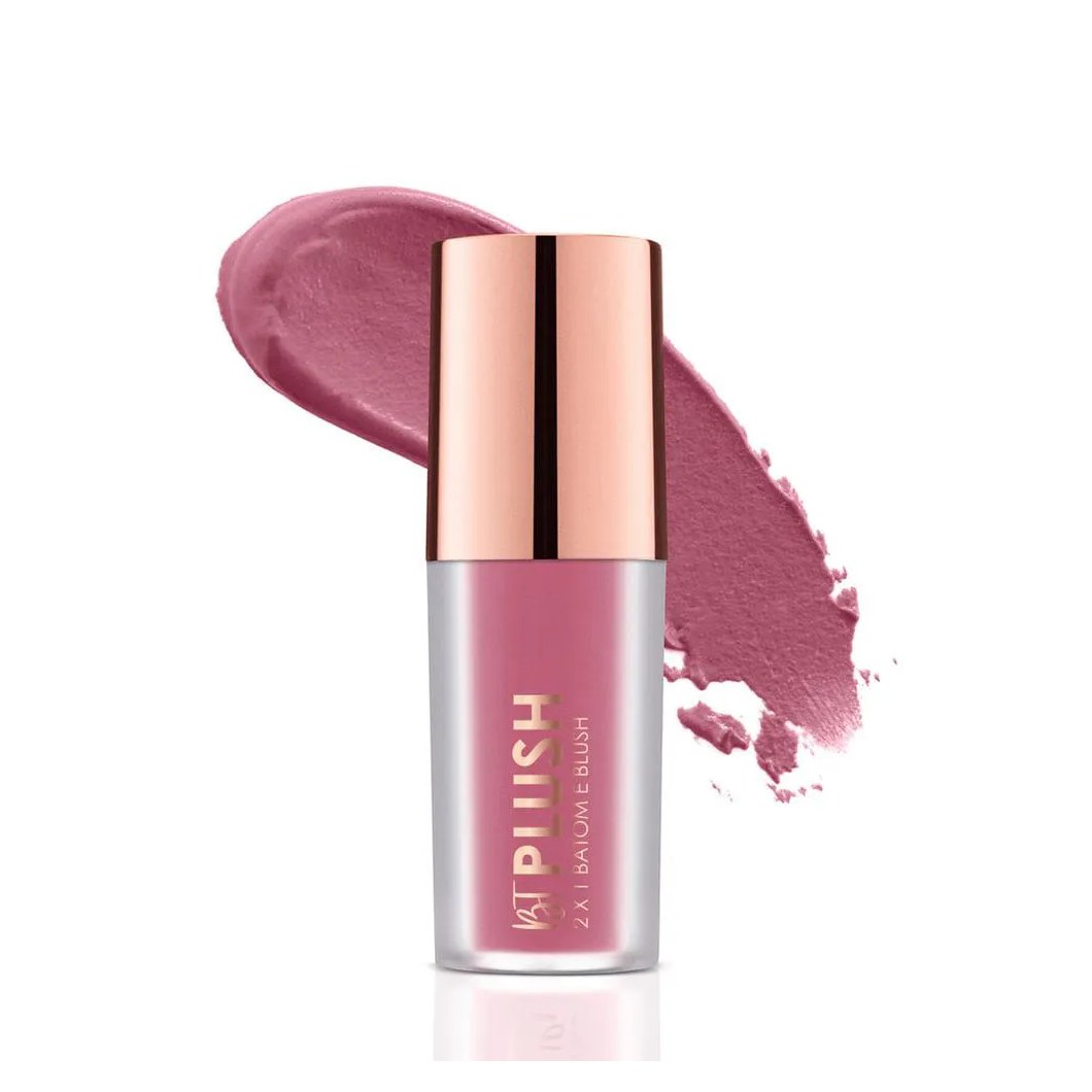 Batom e Blush Bt Plush - Bruna Tavares Mauve