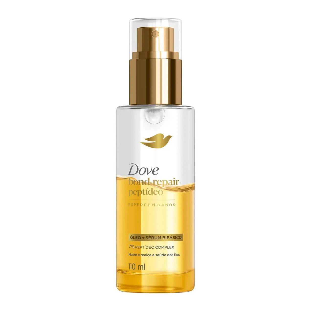 Óleo + Sérum Bifásico Dove Bond Intense Repair + Peptídeo110ml