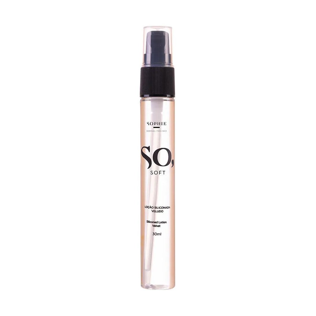 Loção Siliconada Corporal Sophie Sensual Feelings So Soft - sem Fragrância 30ml