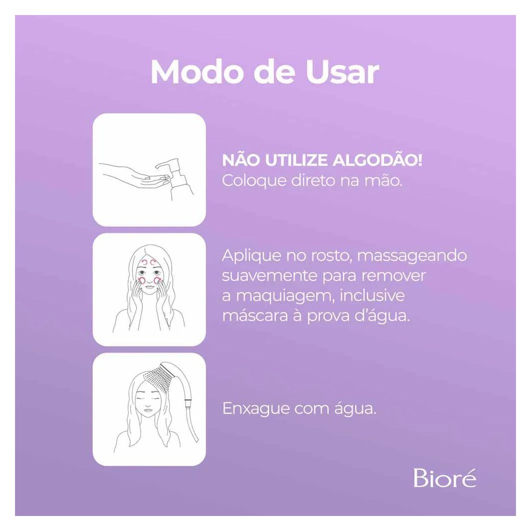 Óleo Demaquilante Facial Bioré - Cleansing Oil Refil 210 ML