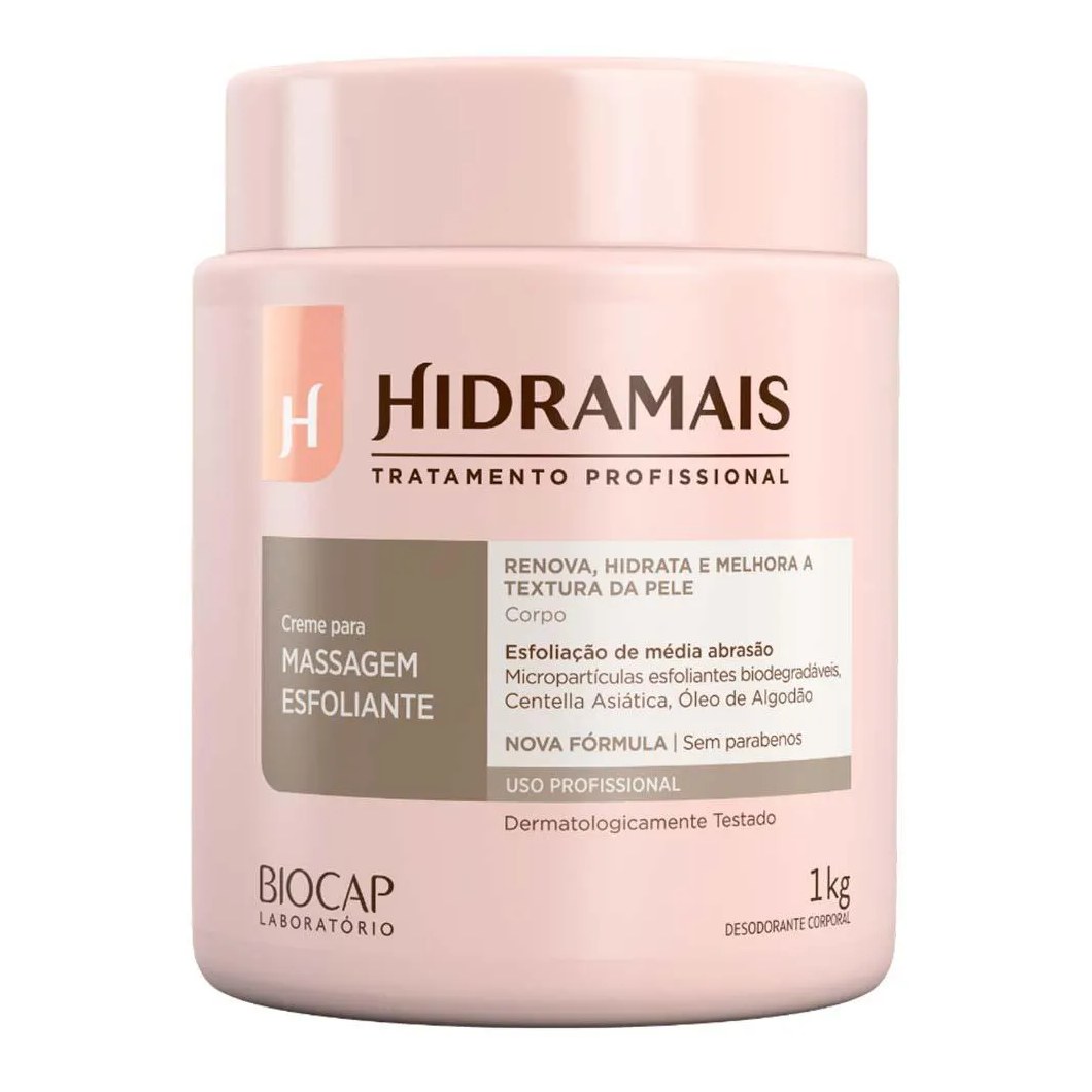Creme para Massagem Esfoliante Hidramais – Muru Muru 1KG