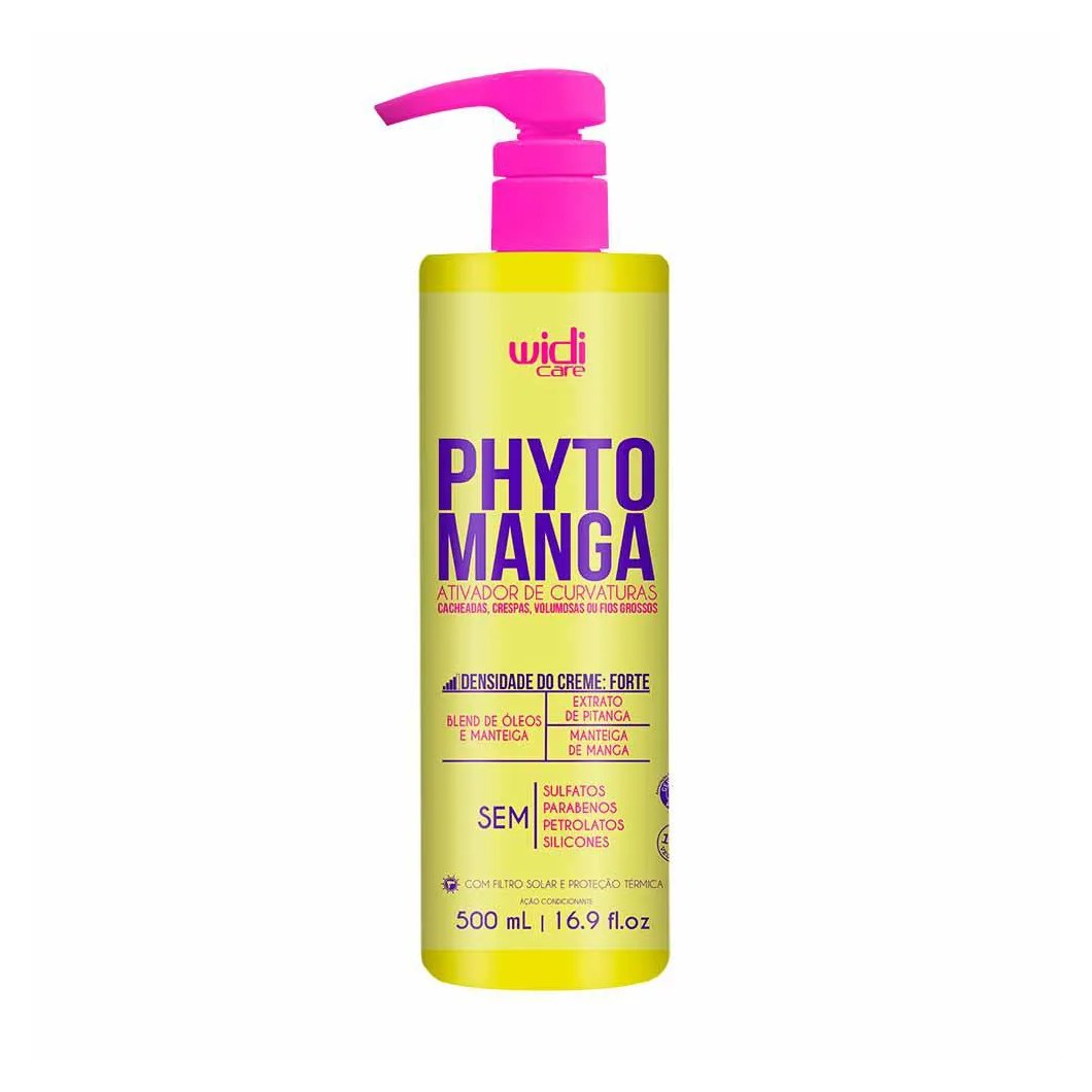Widi Care Phytomanga Efeito Pesado Ativador Condicionante de Curvaturas 500ml