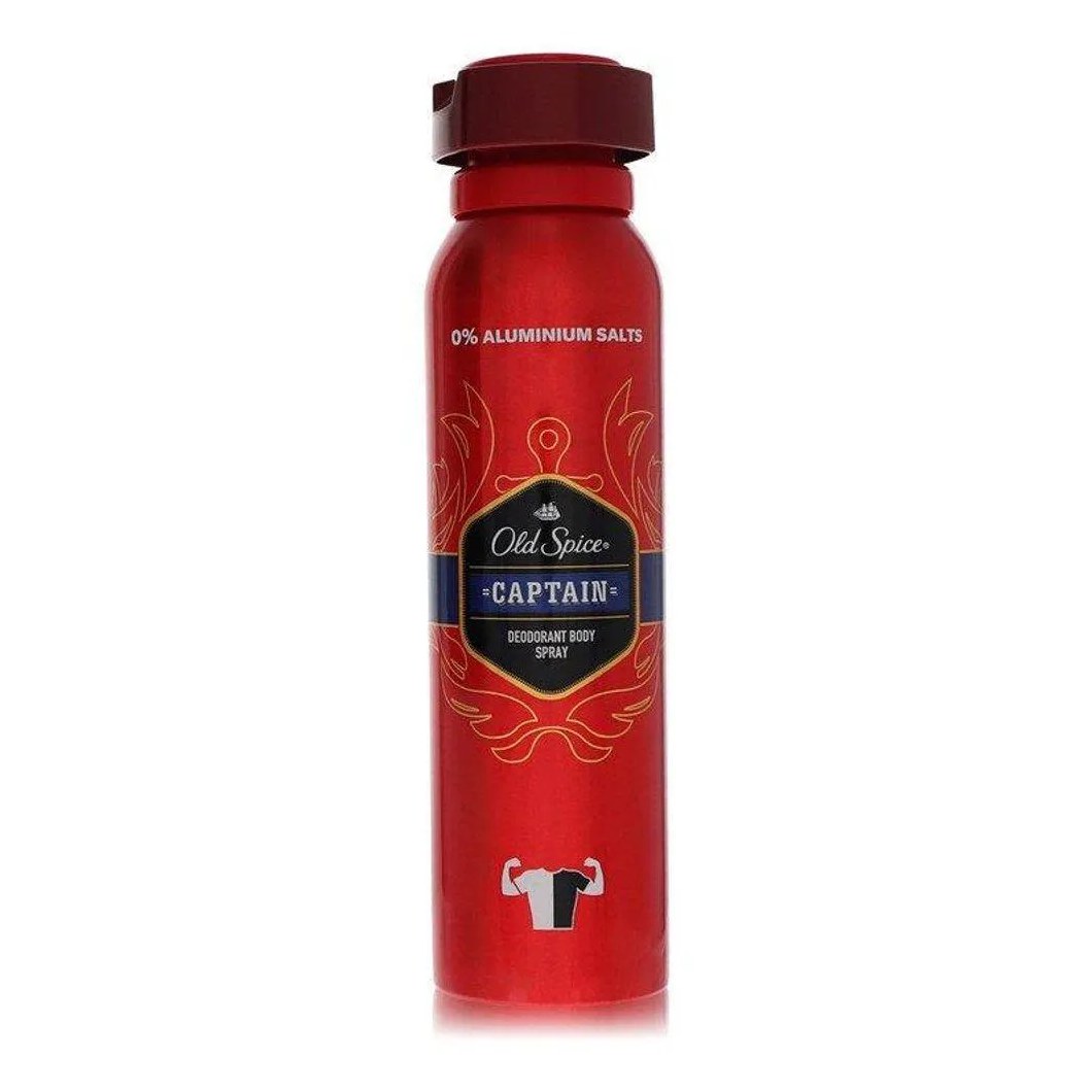 Desodorante Masculino Old Spice Captain em Spray150 Ml