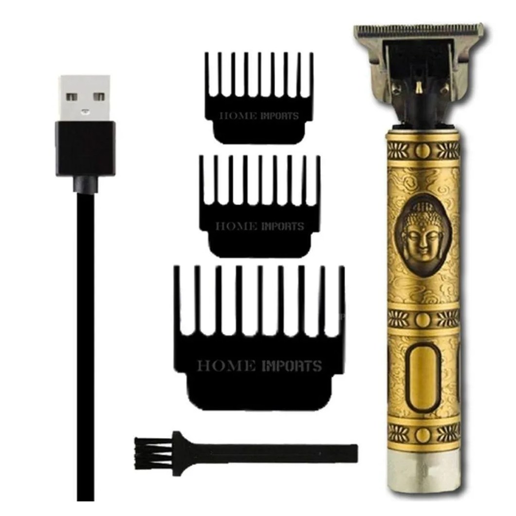 Máquina Cortar Cabelo Buda Bateria Recarregável Dr