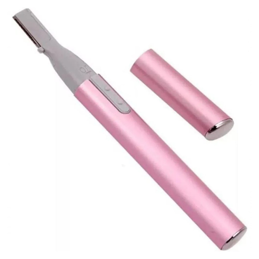 Máquina de Corte 1 Set Elétrica Depilador Mulheres Homens Portátil Caneta Rosa