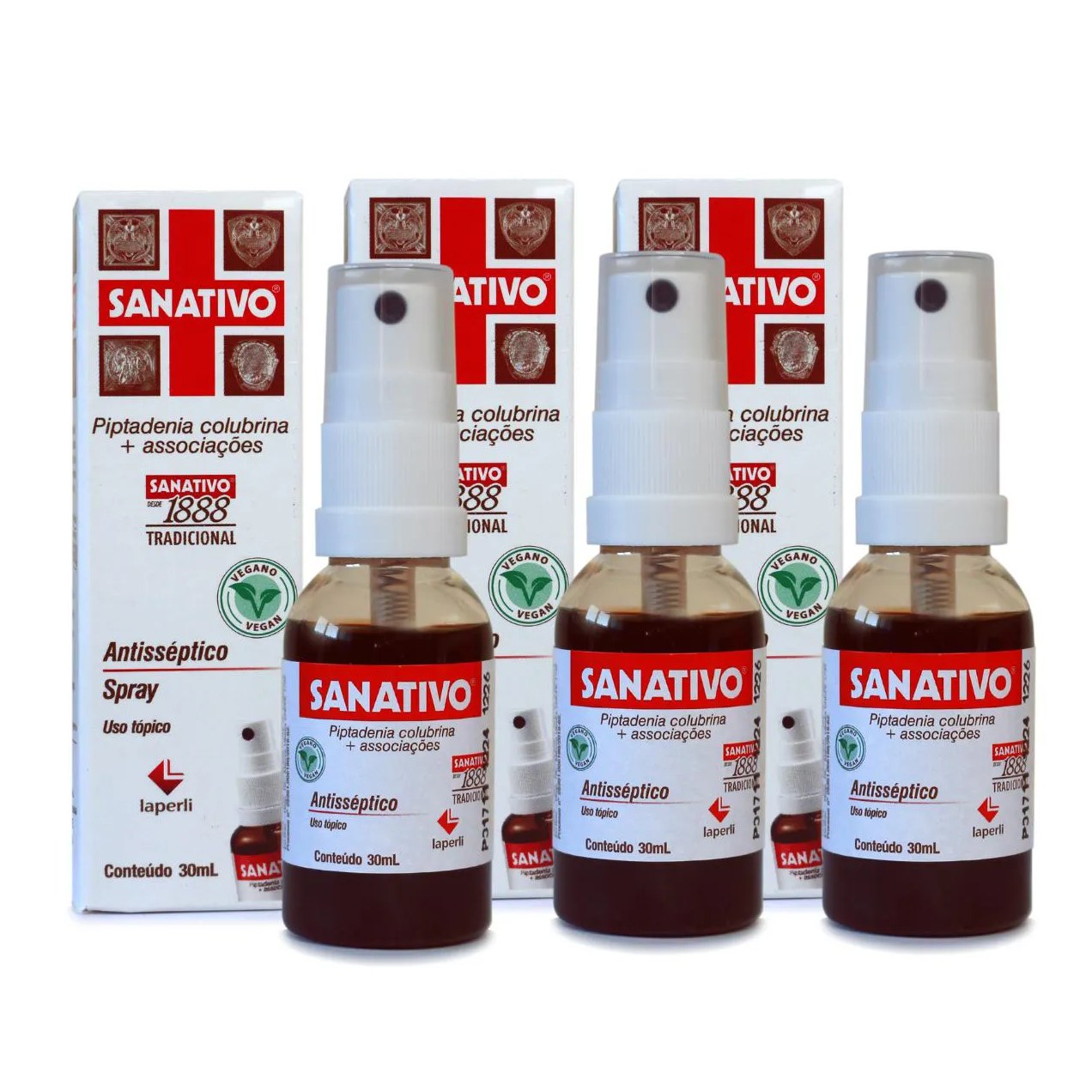 Kit 3 Und Sanativo Tradicional 30 Ml Spray