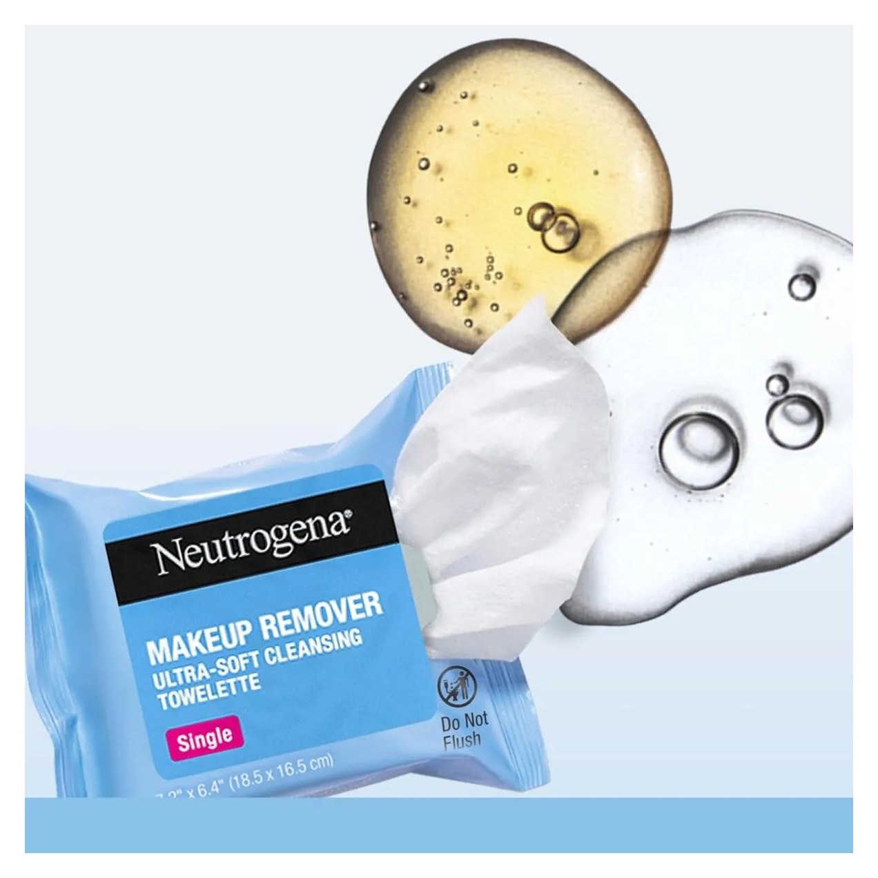 Lenço Demaquilante Umidecido sem Álcool 20 Un - Neutrogena