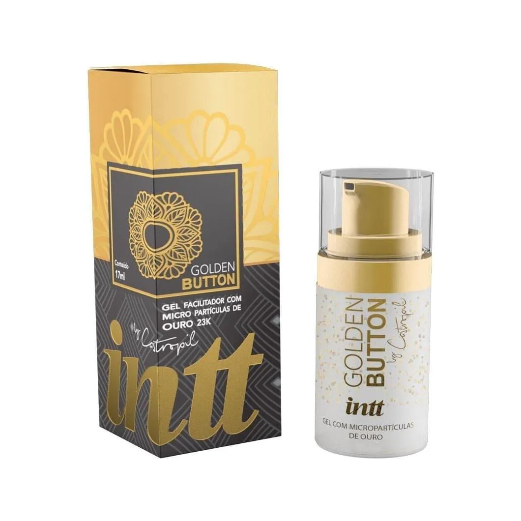 Gel Facilitador Golden Button 17ml - Intt Cosméticos