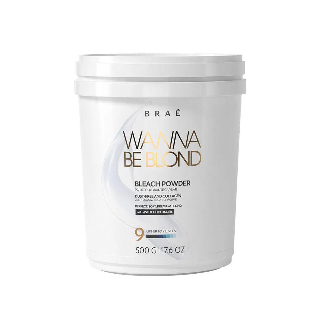 Descolorante em Pó Braé Wanna Be Blond 500g