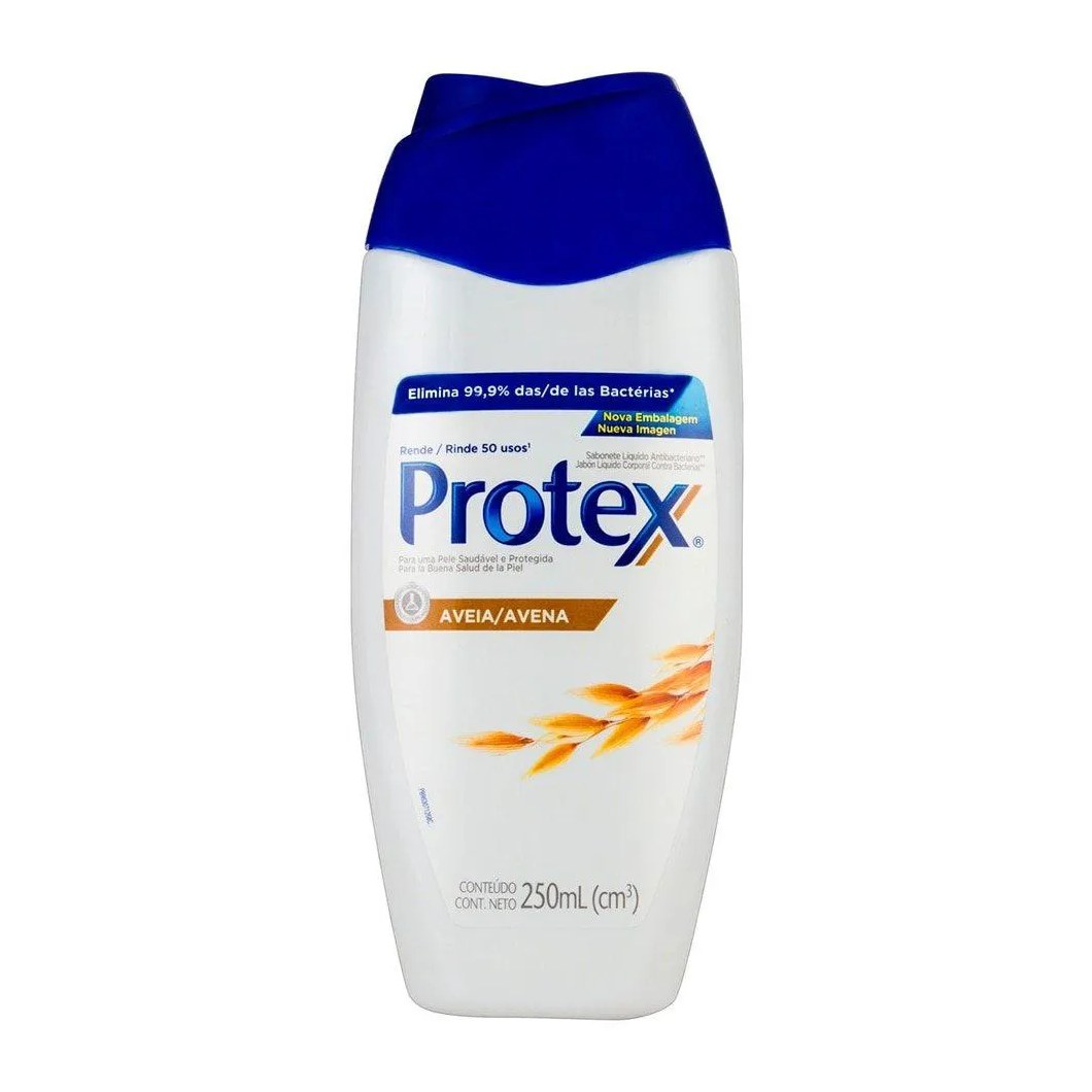 Sabonete Líquido Corporal Protex Aveia Antibacteriano 250ml