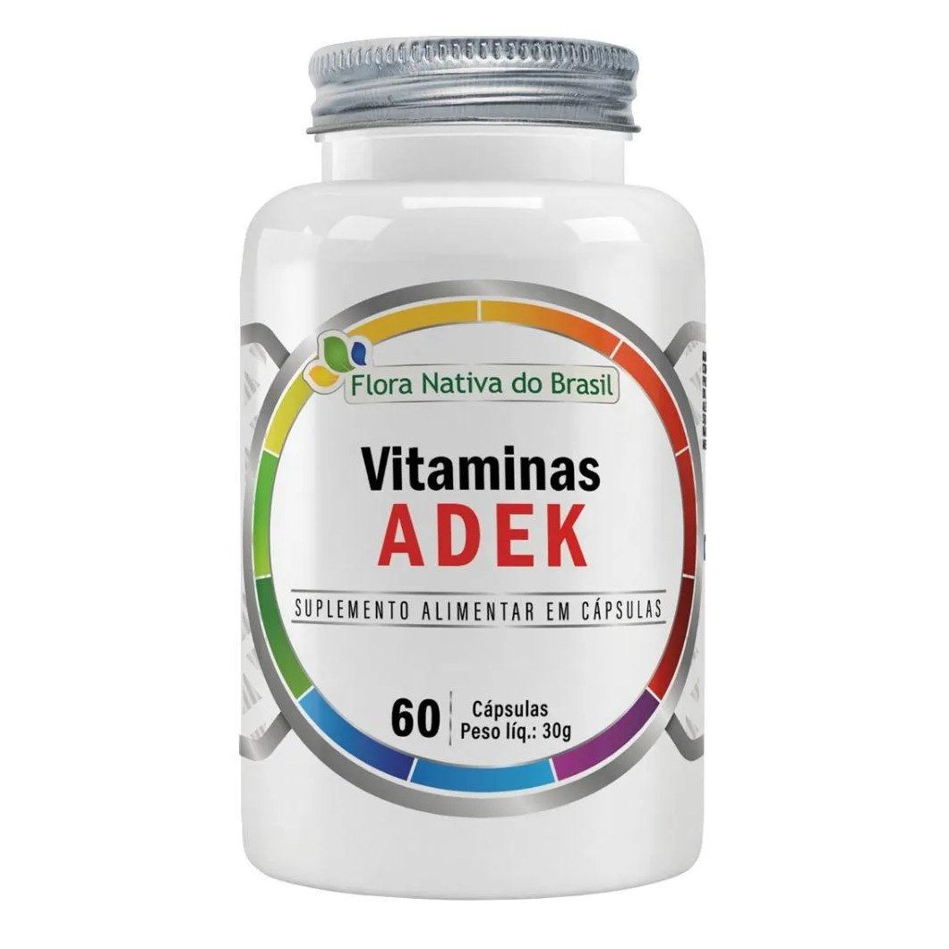 Vitaminas Adek 60 Cápsulas - Flora Nativa