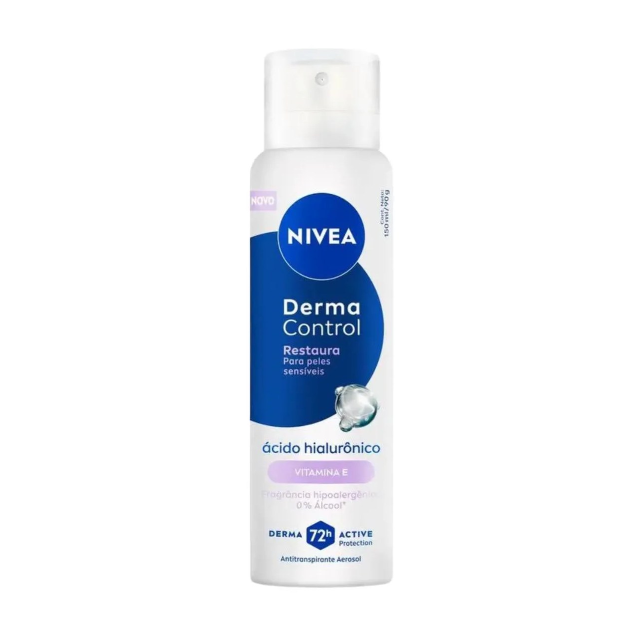 Desodorante Antitranspirante Aerossol Nivea Derma Control Restaura 150Ml