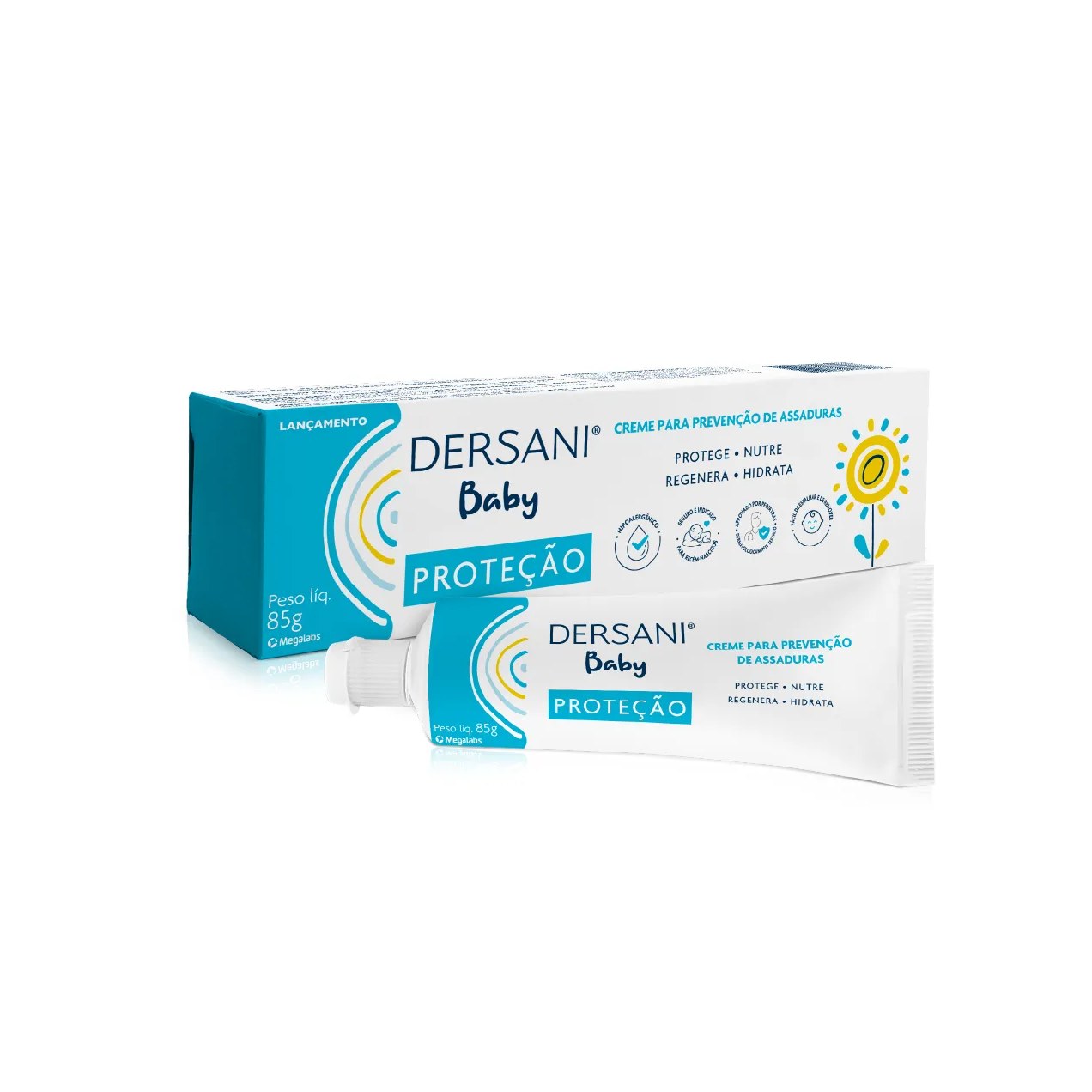 Creme para Prevenção de Assaduras Dersani Baby Proteção 85g