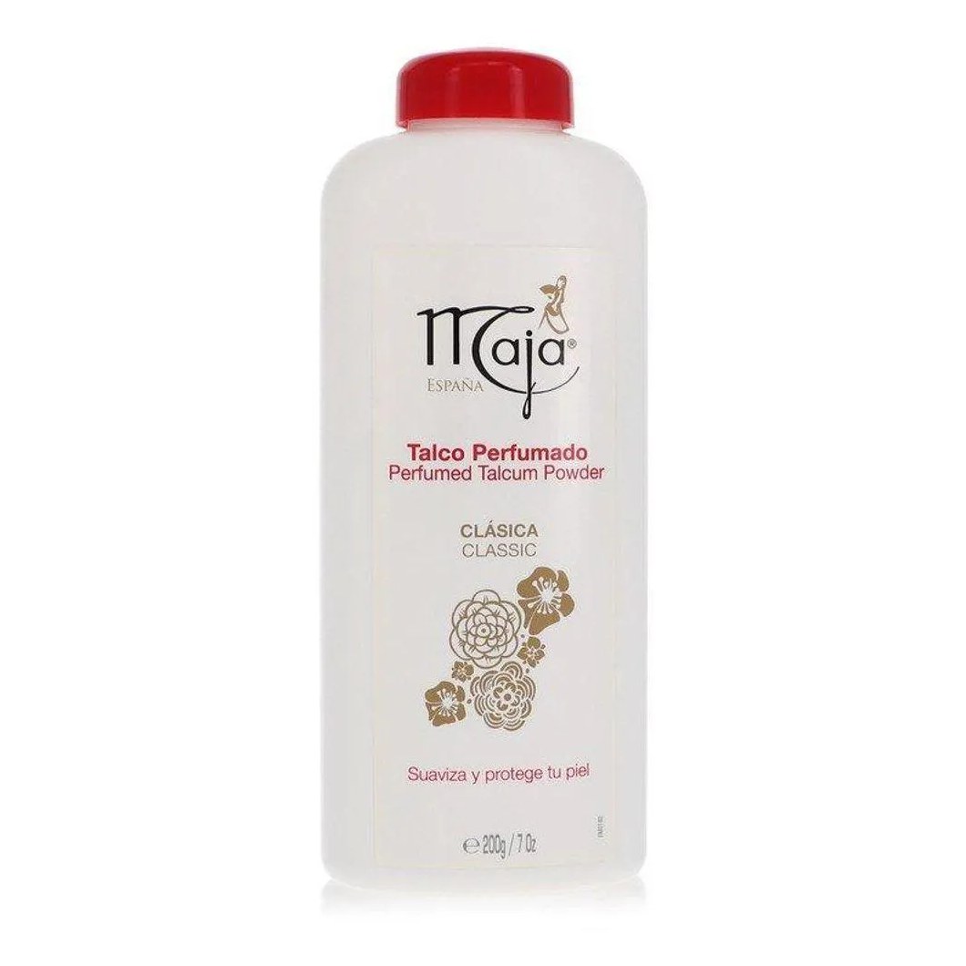 Talco Perfumado Feminino Maja Myrurgia 200 Gramas