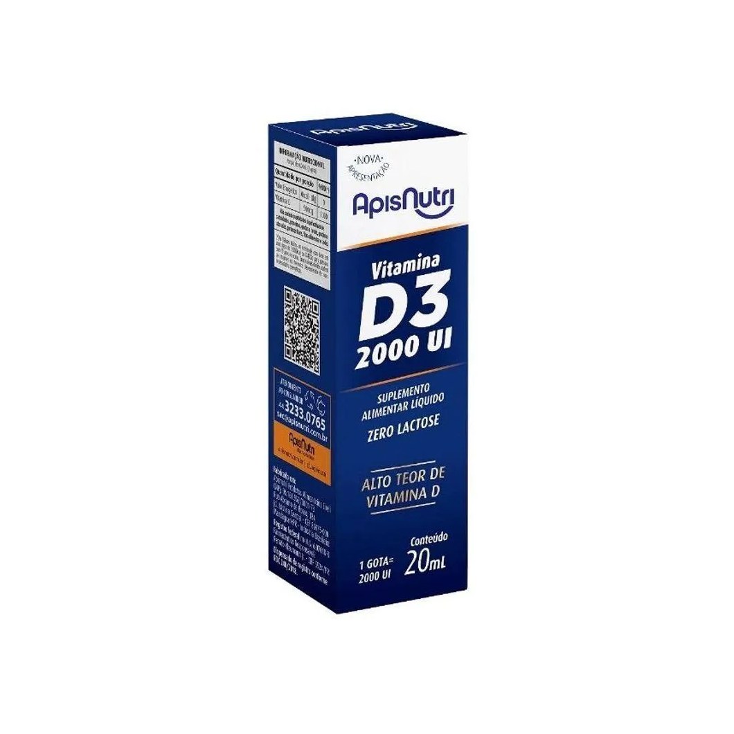 Vitamina D3 Gotas 20Ml 1 Gota = 2000 Ui