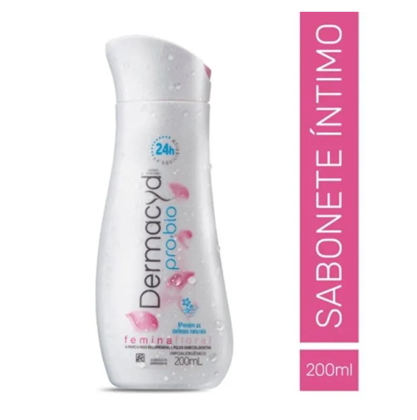 Dermacyd Femina Floral Sabonete Intimo 200Ml