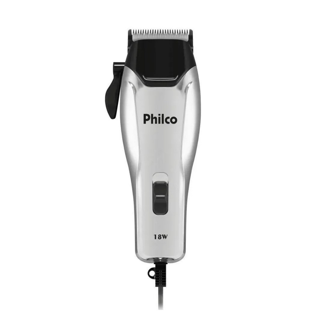 Cortador de Cabelos Philco com 9 Acessorios e 4 Pentes 110V