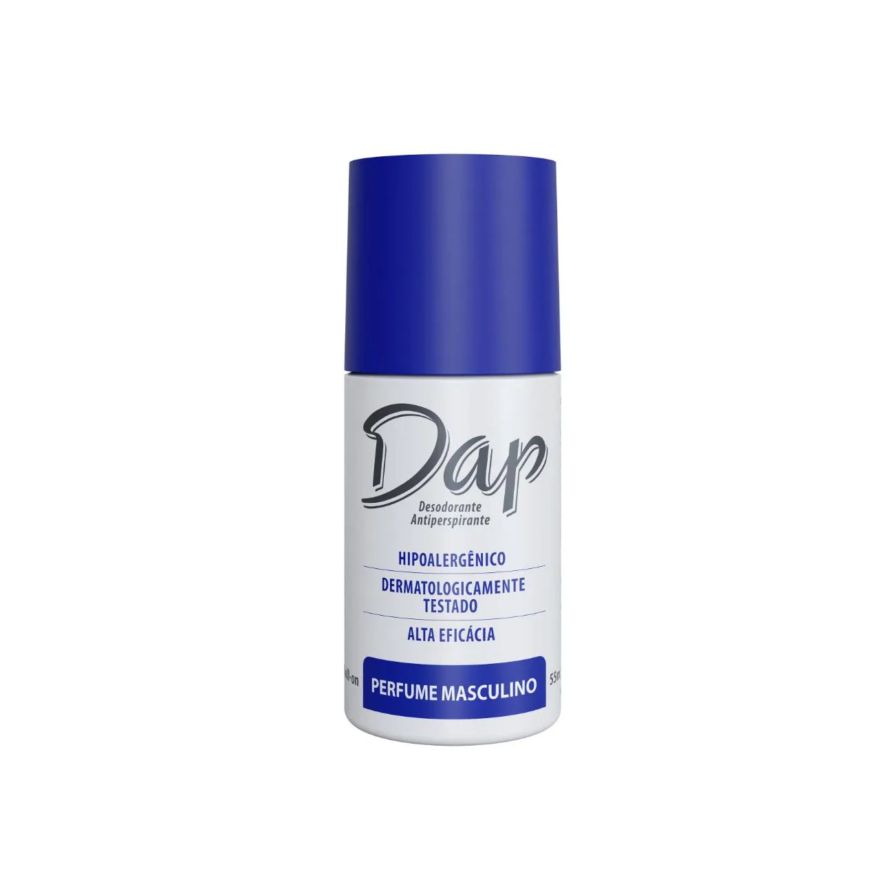 Desodorante Antitranspirante Roll-On Dap Masculino Hipoalergênico Sem Álcool 55ml