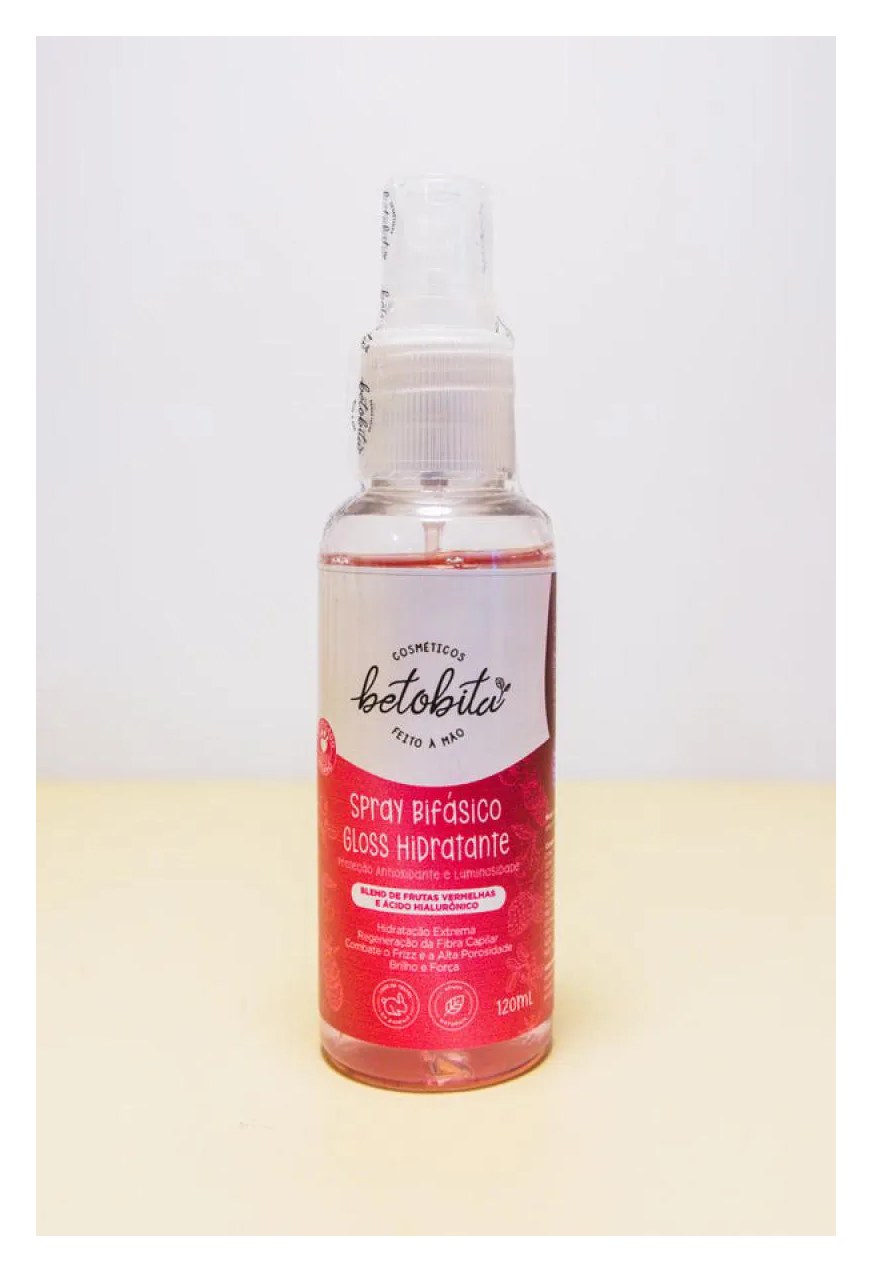 Spray Bifasico Hidratante Gloss 120Ml - Betobita