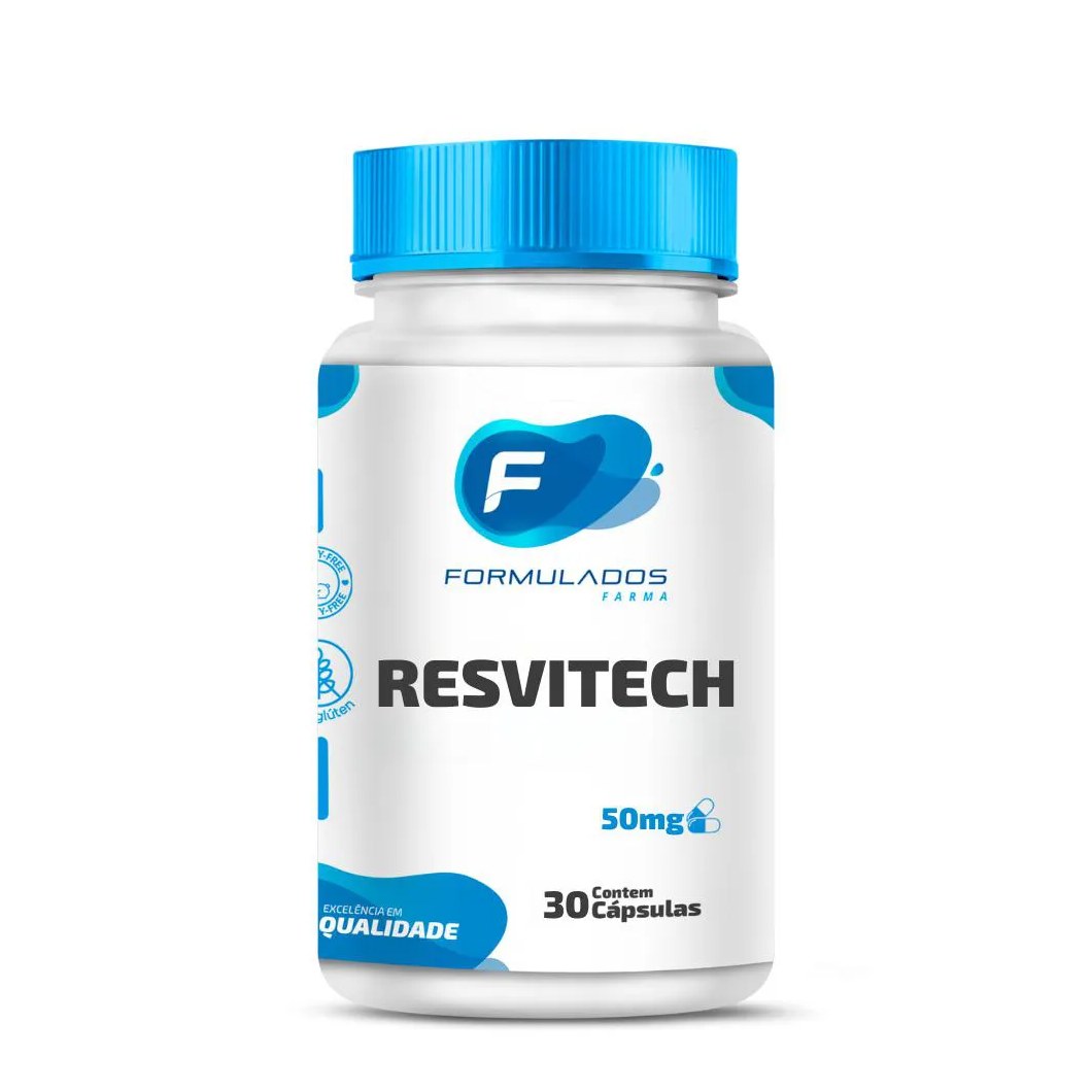 Resvitech 50mg - 30 Cápsulas