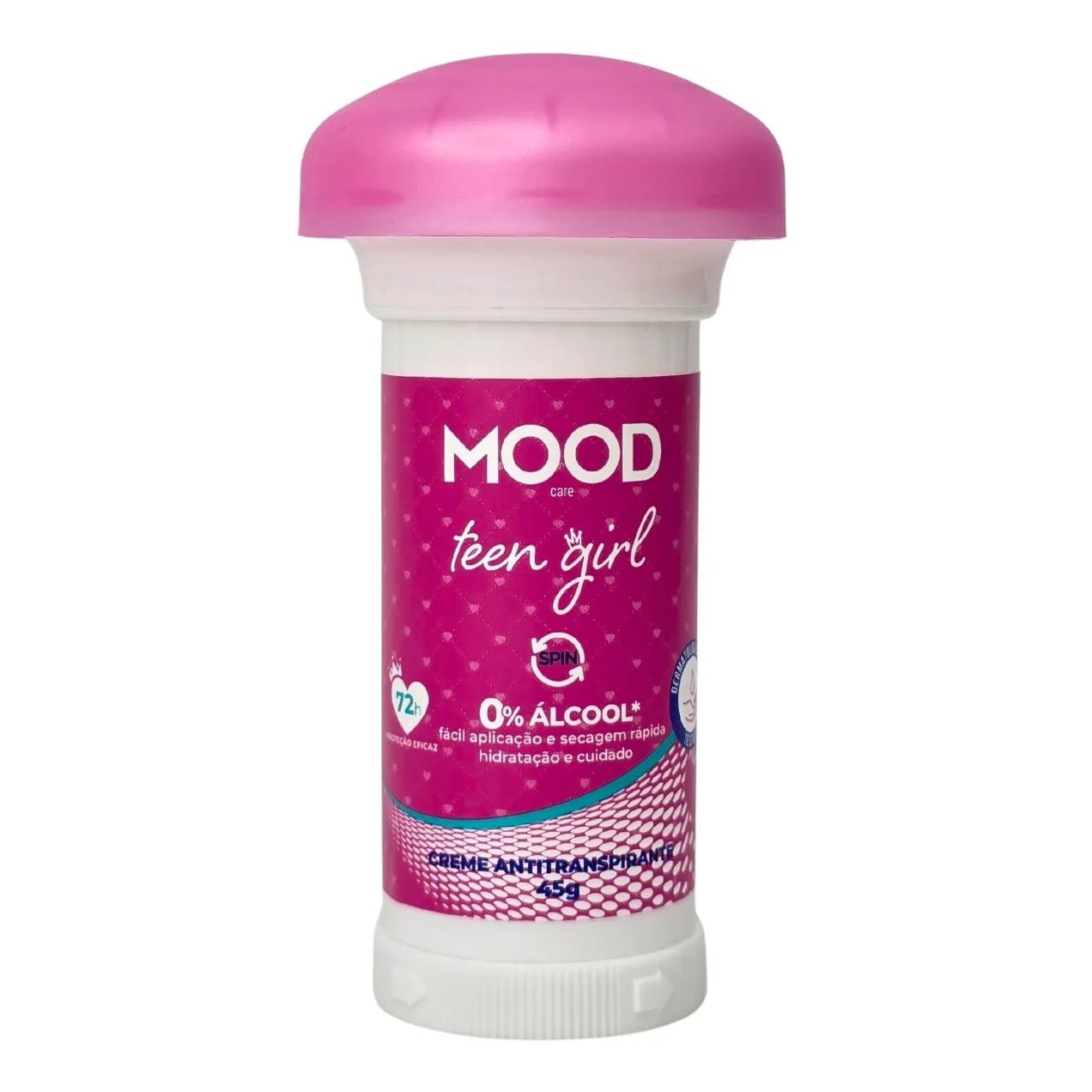 Desodorante Spin Antitranspirante Teen Girl Mood Care My Health 45G