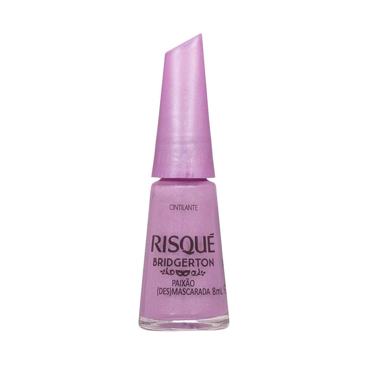 Esmalte Cintilante Risqué Bridgerton 8ml - Paixão Desmascarada