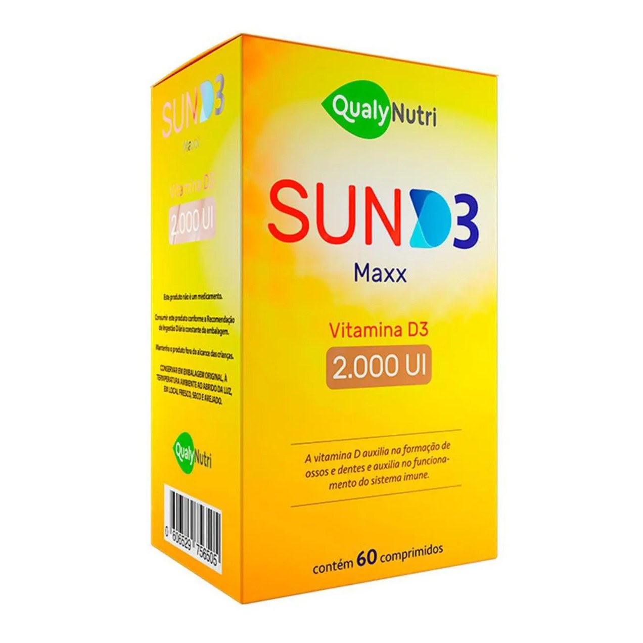 Sun D3 Maxx com 60 comprimidos