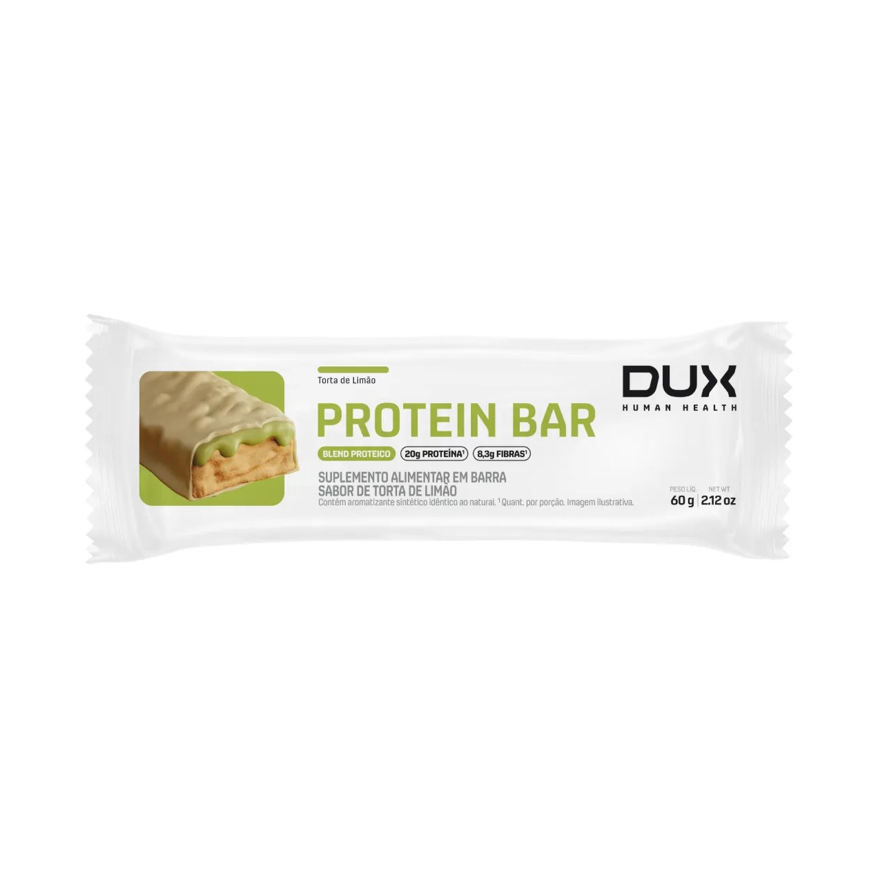 Barra de Proteína Dux Protein Bar Torta de Limão 60g