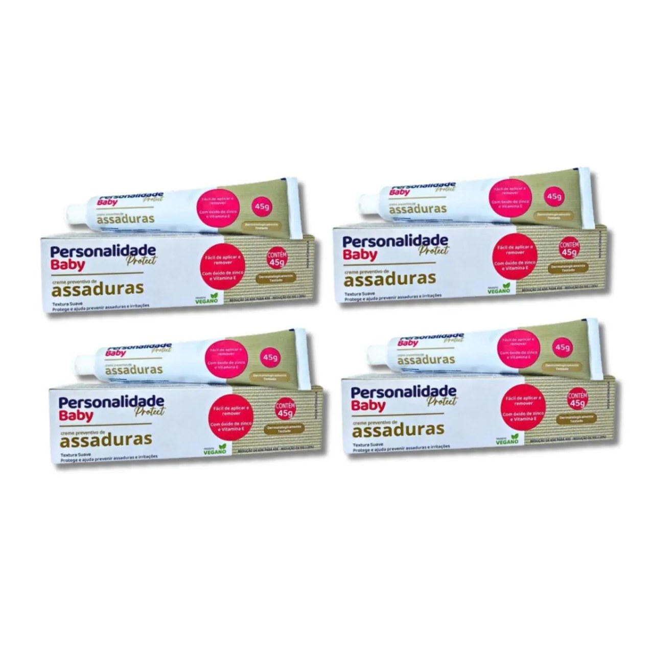 Kit C4 Creme Baby Preventivo Assaduras 45G - Personalidade