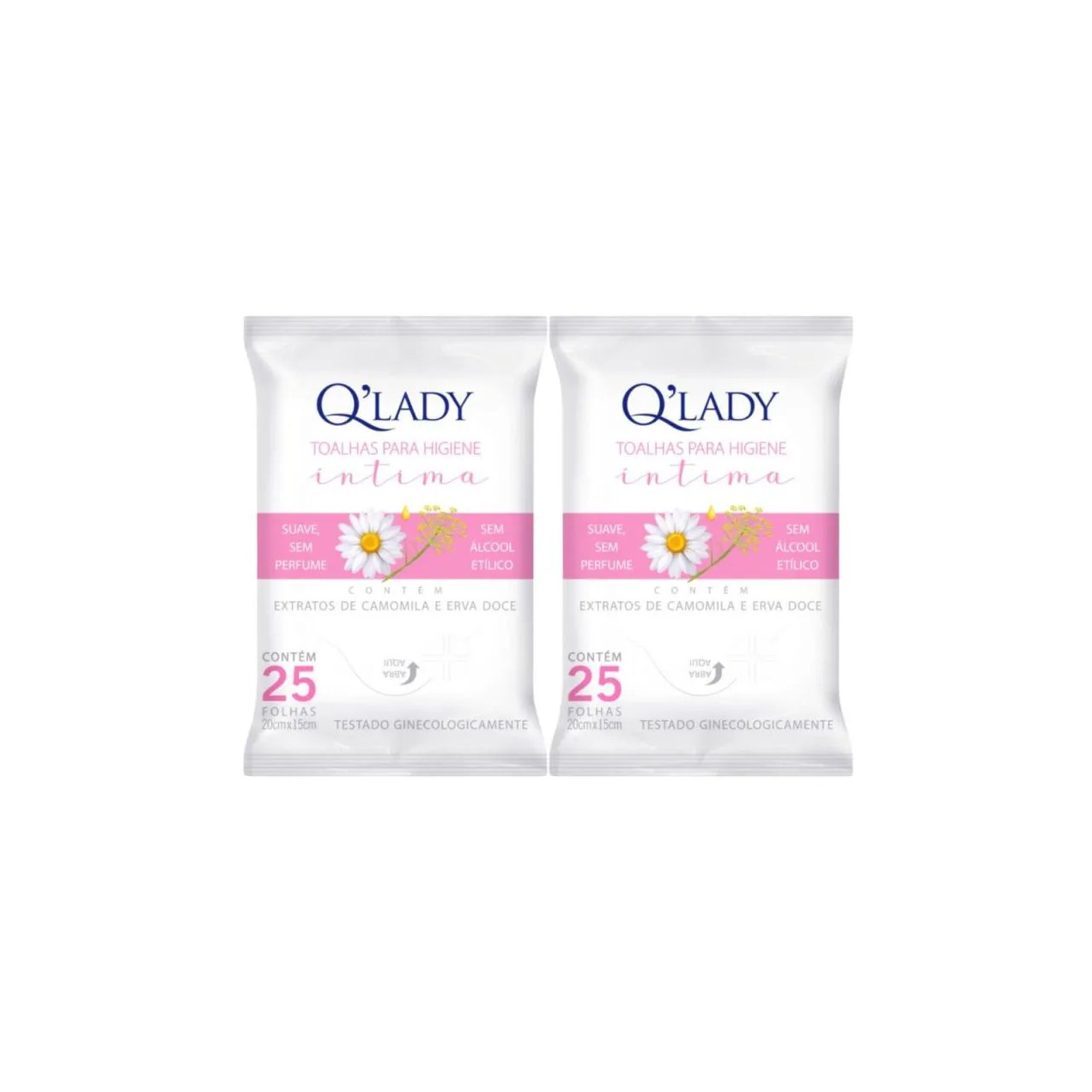 Kit C2 Toalhas para Higiene Íntima C25 Suave – Q Lady
