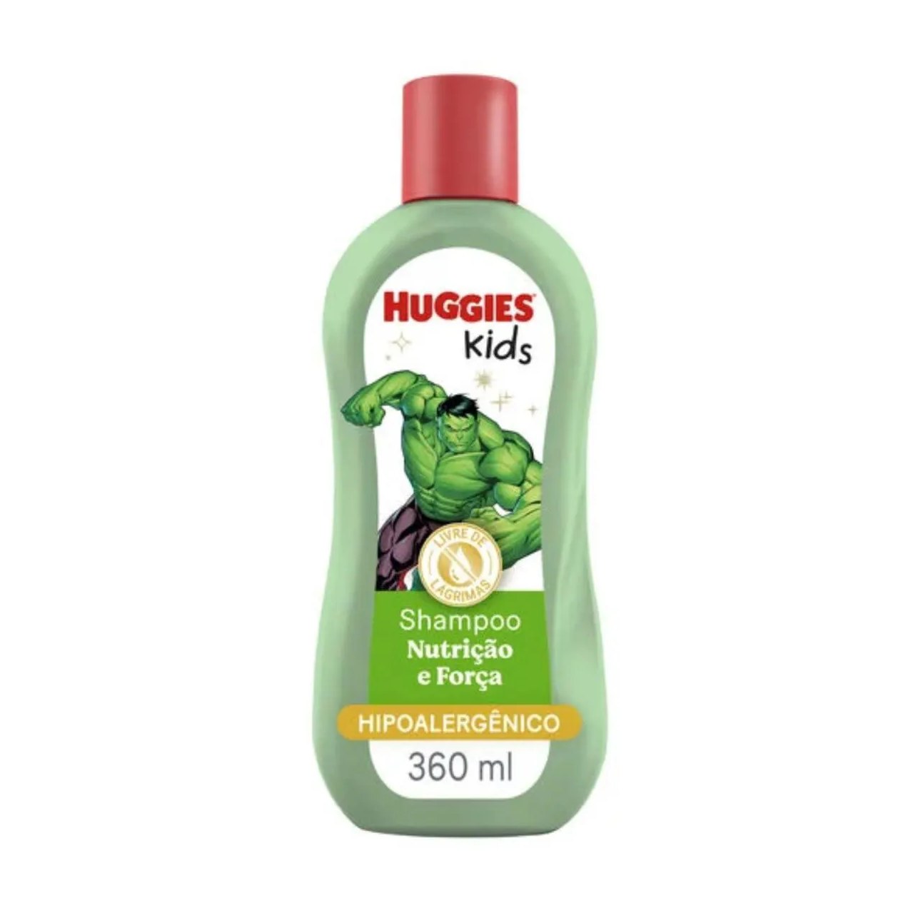 Shampoo Kids Nutrição e Força Hulk 360 Ml - Huggies