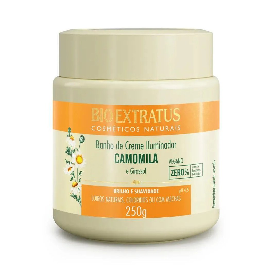 Banho de Creme Bio Extratus Camomila 250Gr