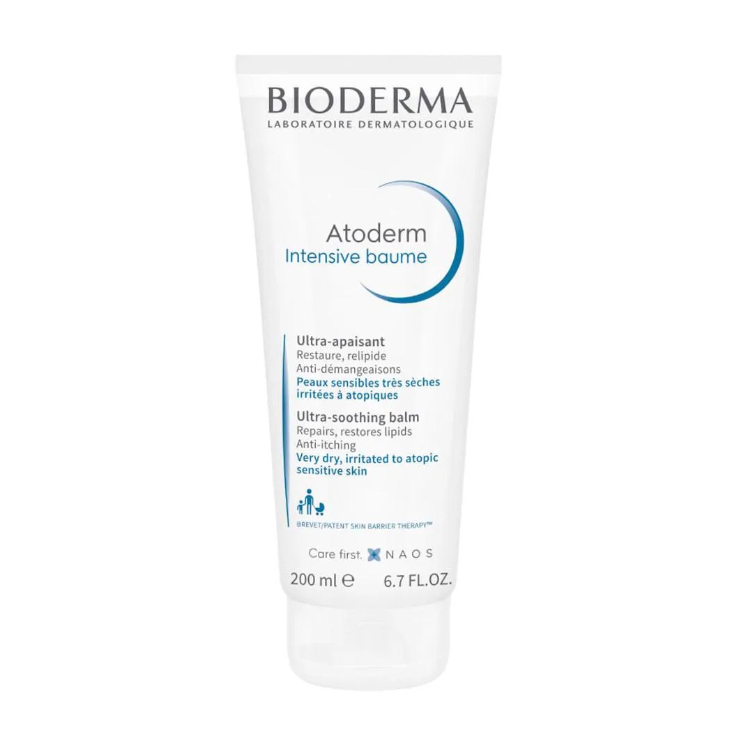 Atoderm Intensive Baume Bioderma para Peles com Ressecamento Intenso e Coceira 200ml