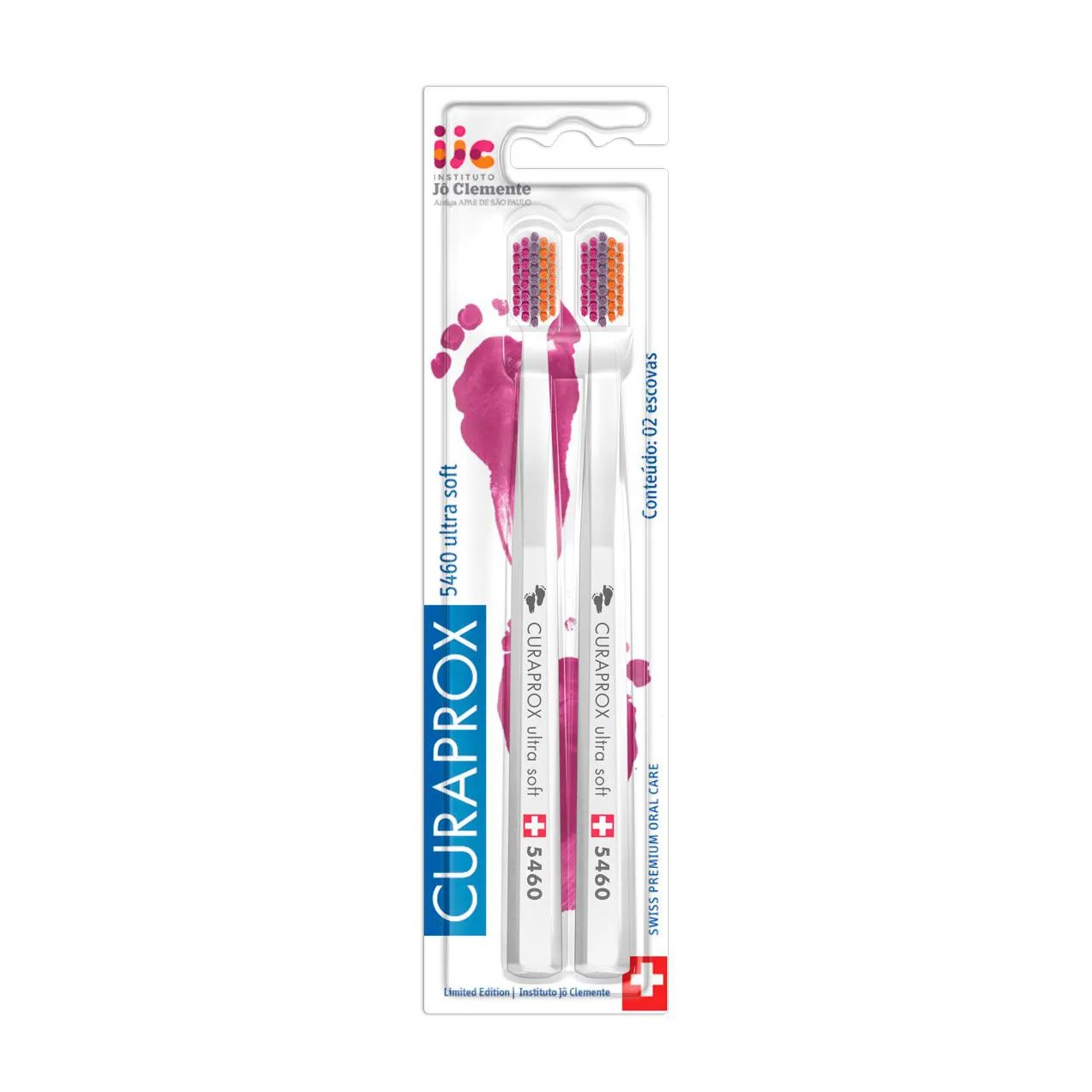 Escova de Dente Curaprox Ultra Soft 5460 Edição Especial 2 unidades