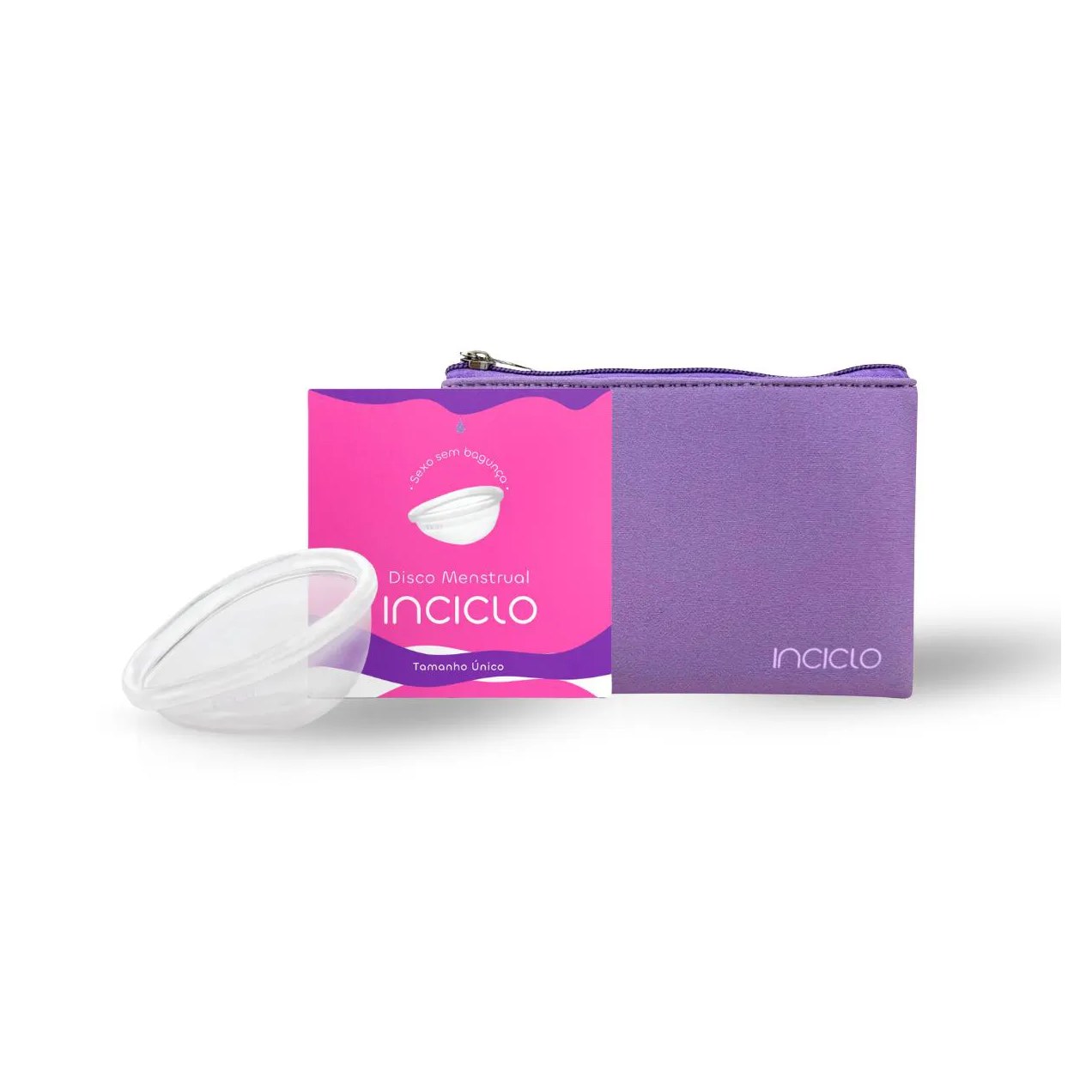 Kit Disco Menstrual Inciclo + Necessaire Neoprene