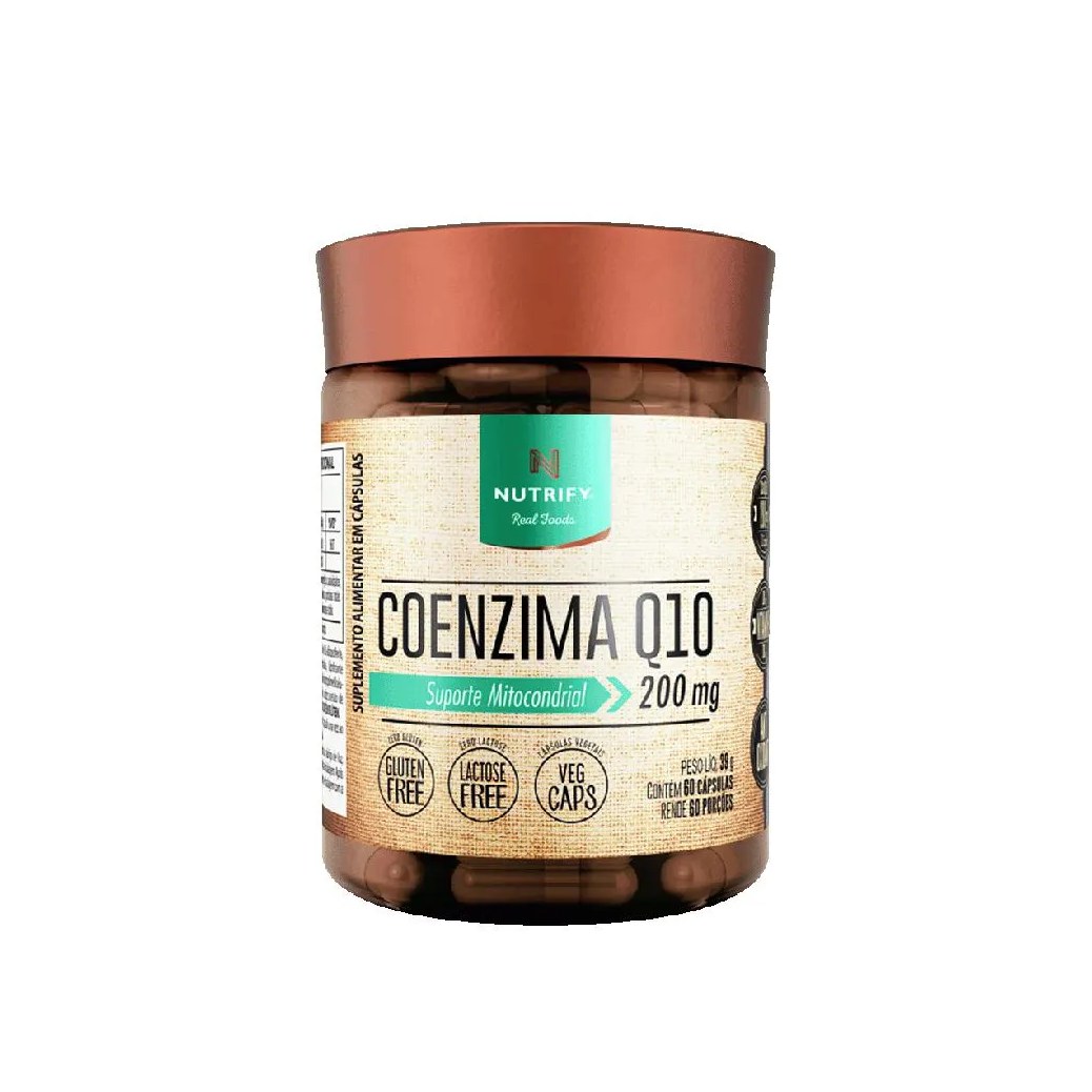 Coenzima Q10 200Mg (60 Caps) - Padrão: Único