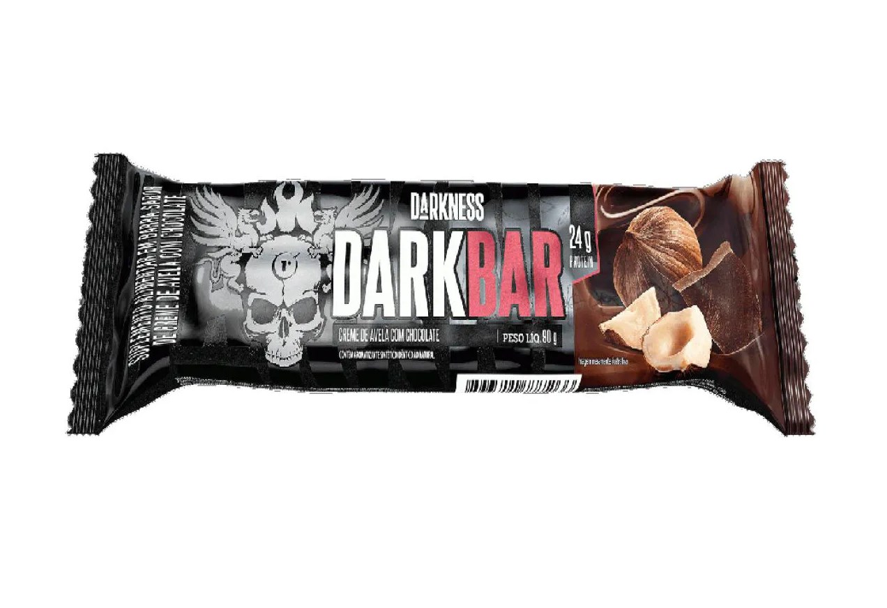 Dark Bar (90G) - Sabor: Creme de Avelã C/ Chocolate
