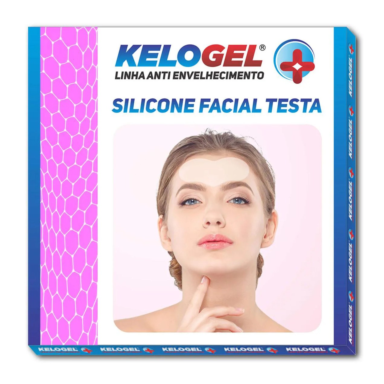 Adesivo de Silicone Antissinais Região Testa Kelogel 1Un