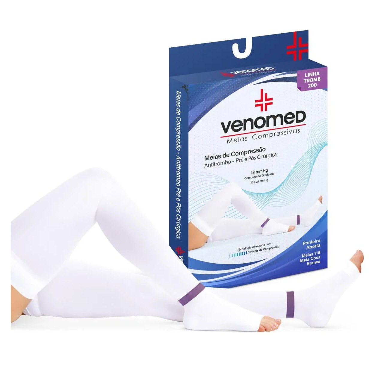 Meias Anti-Embolismo Anti-Trombo Venomed 7/8