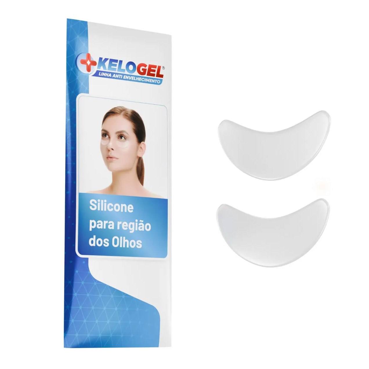 Silicone Antissinais Região dos Olhos ou Bigode Kelogel
