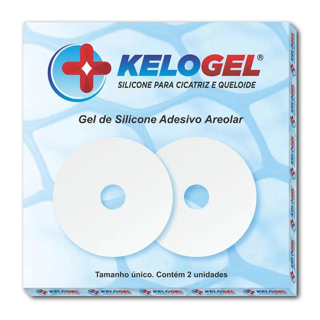 Adesivo Areolar 8Cmx8Cm 2Un Kelogel